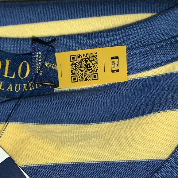 Ralph Lauren Polo Stripped T Shirt - Picture 3 of 5